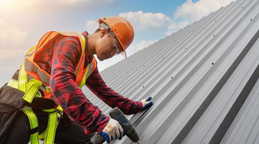 Professional metal roof installation in Warren, ME